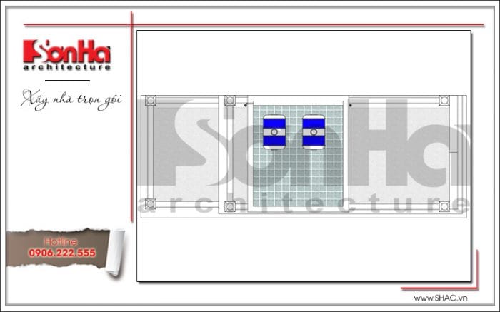 biệt thự 2 tầng 70m2