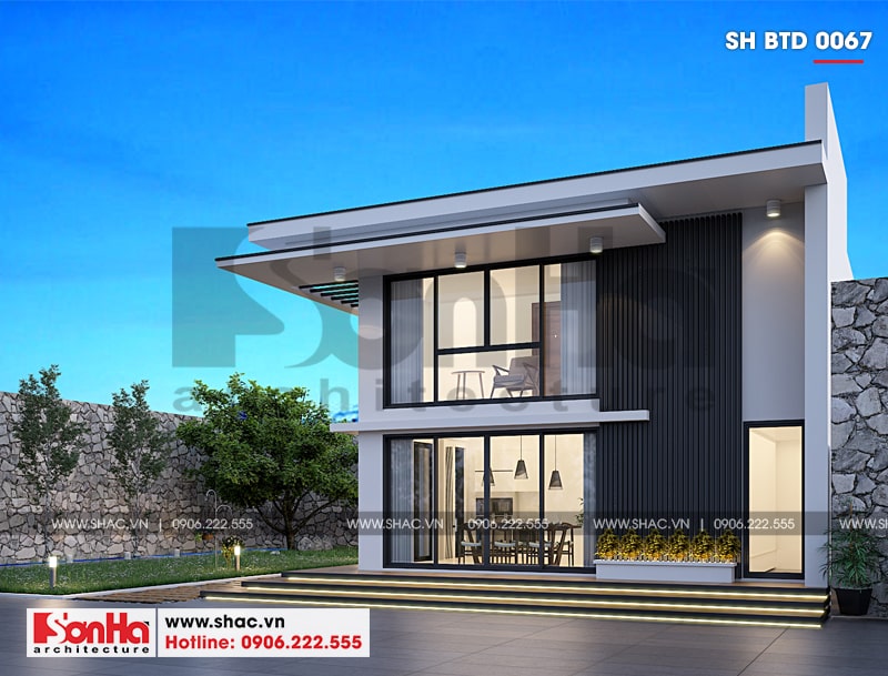 biệt thự mini 2 tầng 70m2