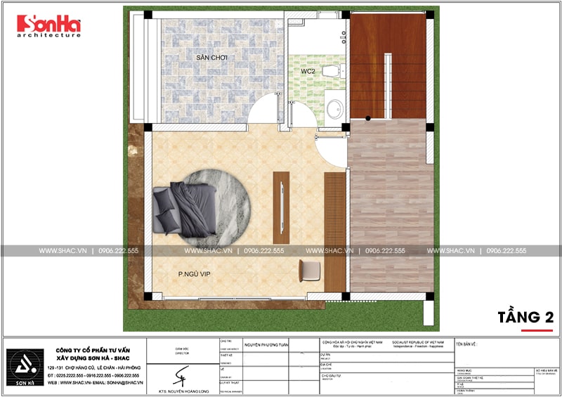 biệt thự 2 tầng 80m2