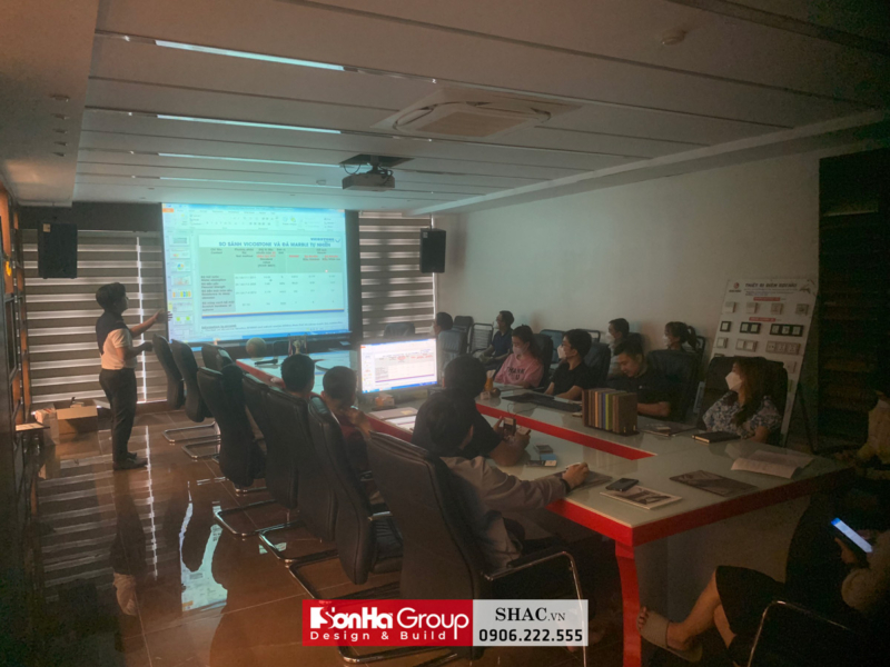 Buổi đào tạo giữa Sơn Hà Group với An Cường