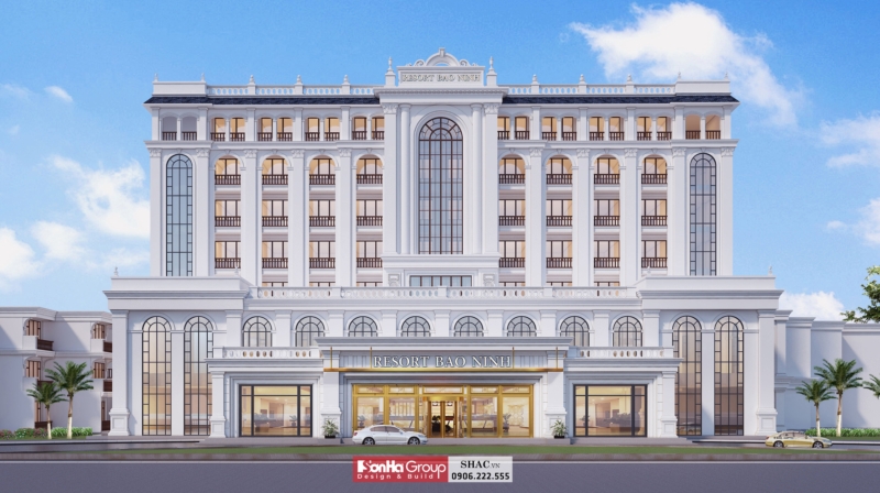 Thiết kế khách sạn đẹp Quảng Bình