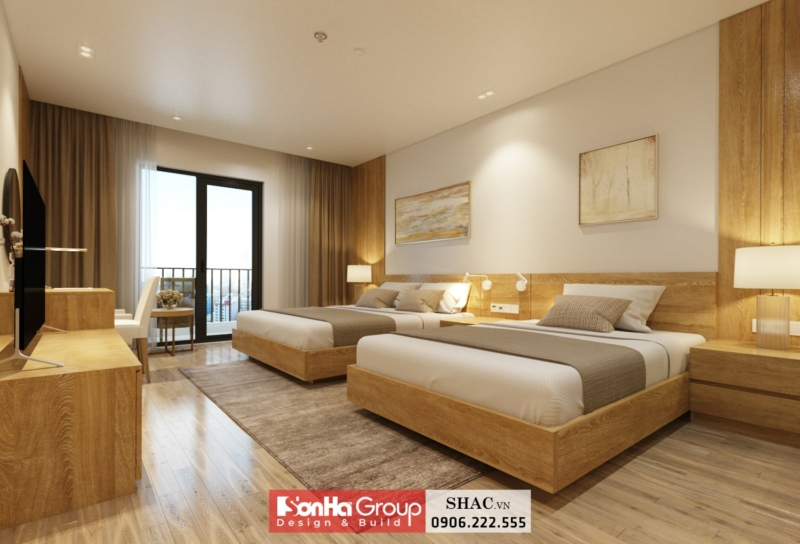 Không gian thiết kế khách sạn 5 sao