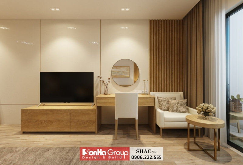 Không gian thiết kế khách sạn hiện đại