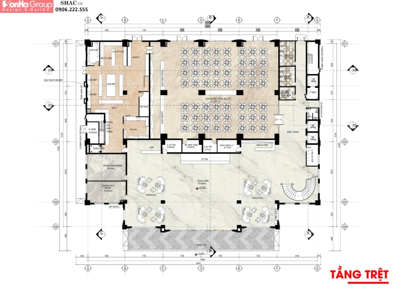 Thiết kế khu nghỉ dưỡng tiện ích 5 sao