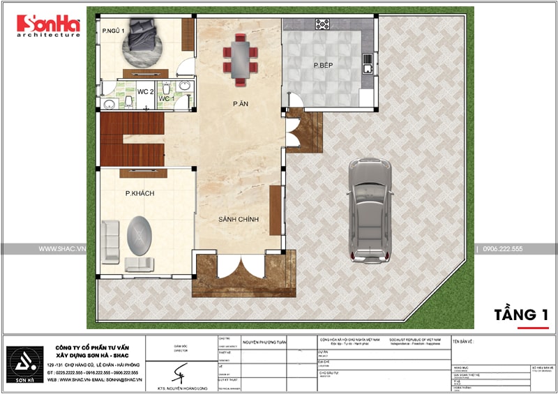 thiết kế biệt thự đẹp 10x10