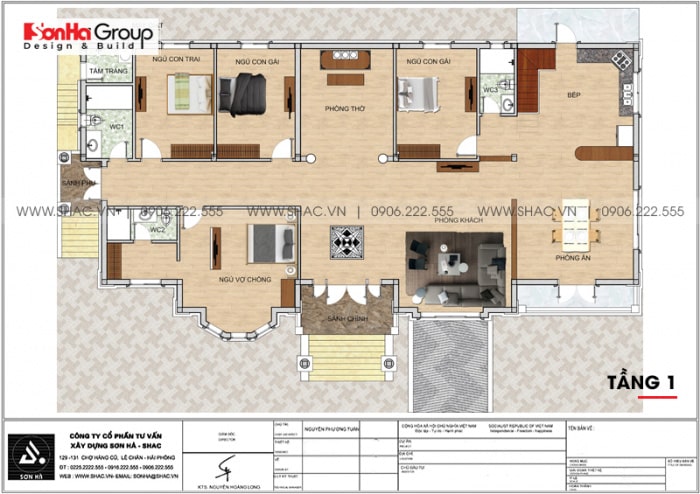 thiết kế biệt thự 10x10 sân vườn