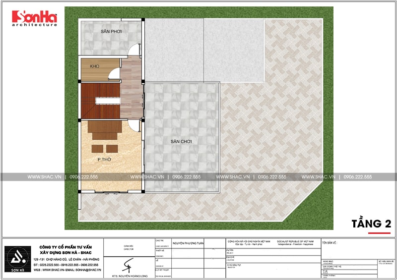 thiết kế biệt thự đẹp 10x10