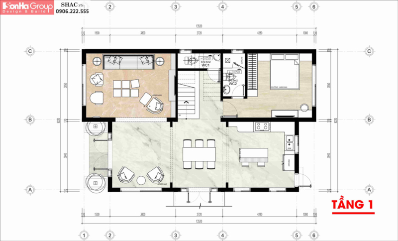Thiết kế biệt thự 110m2 Thiết kế biệt thự 110m2