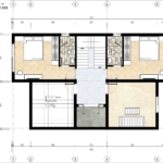 Mẫu biệt thự hiện đại 2 tầng 300m2