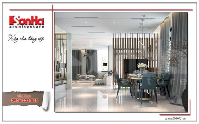 mẫu biệt thự 8x20m