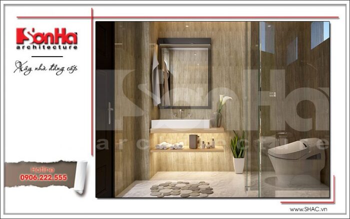 thiết kế biệt thự 8x20m