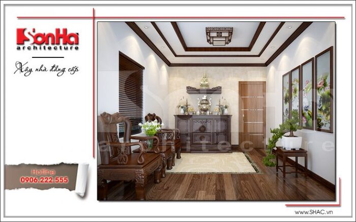 thiết kế biệt thự 8x20m