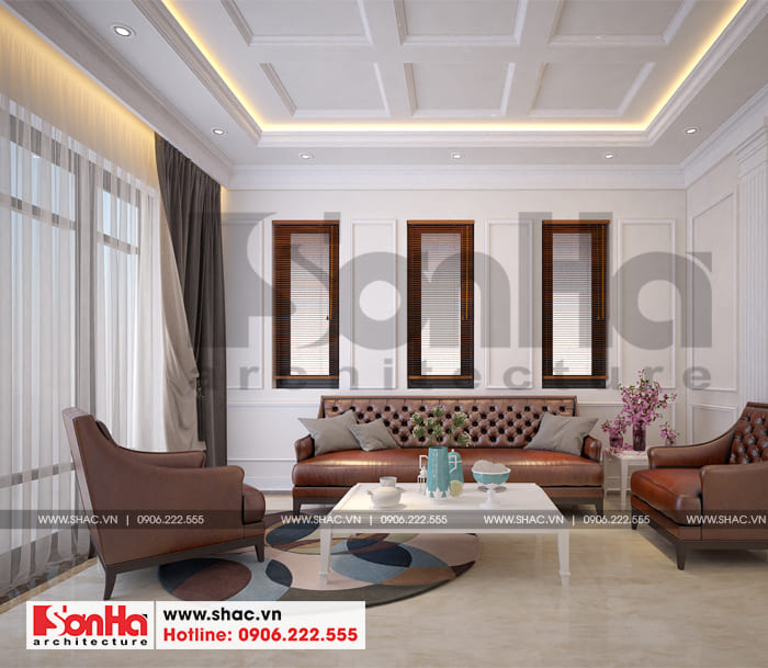 thiết kế biệt thự 9x18m