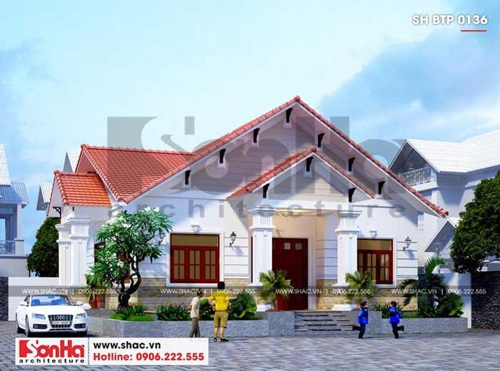 thiết kế biệt thự 9x18m