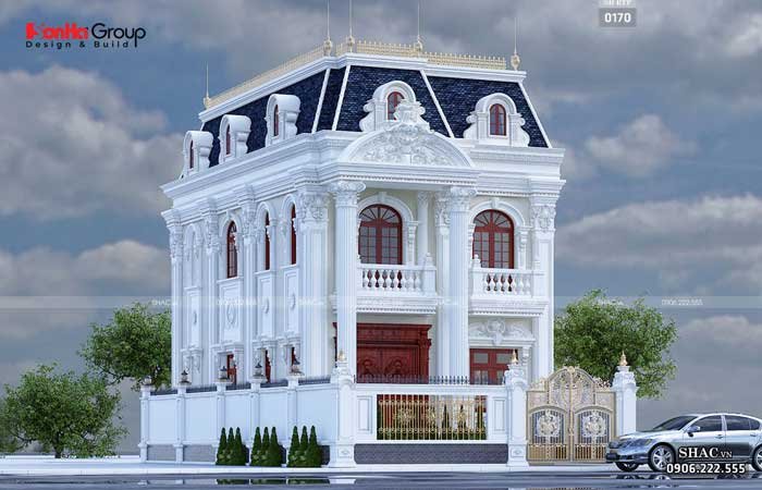 thiết kế biệt thự 9x18m