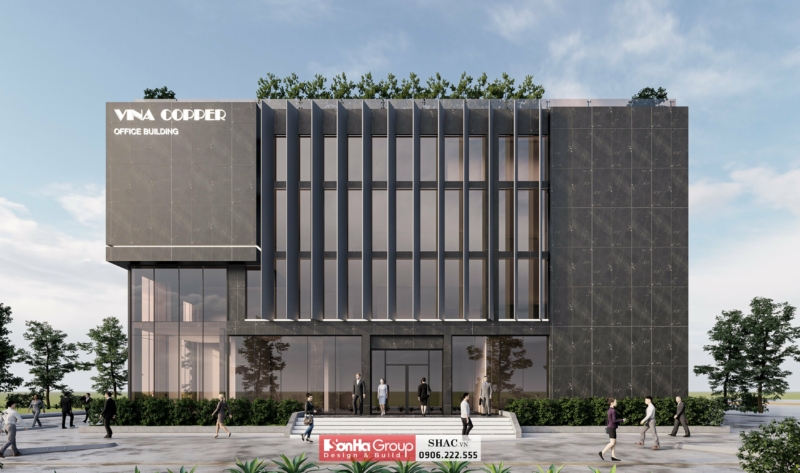 Thiết kế văn phòng công ty tại Bắc Ninh