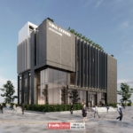 Mẫu thiết kế tòa nhà văn phòng hiện đại