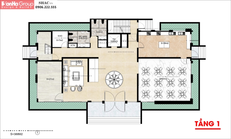 Mẫu thiết kế tòa nhà văn phòng