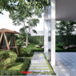 Thiết kế biệt thự 3 tầng hiện đại 500m2 tại Hải Phòng - SH BTD 0092 27