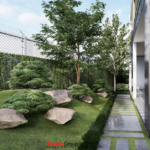 Thiết kế biệt thự 3 tầng hiện đại 500m2 tại Hải Phòng - SH BTD 0092 28