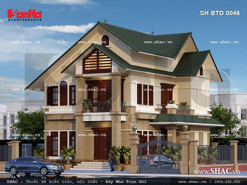 biệt thự 2 tầng 5 phòng ngủ