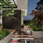 Thiết kế biệt thự 3 tầng hiện đại 500m2 tại Hải Phòng - SH BTD 0092 23