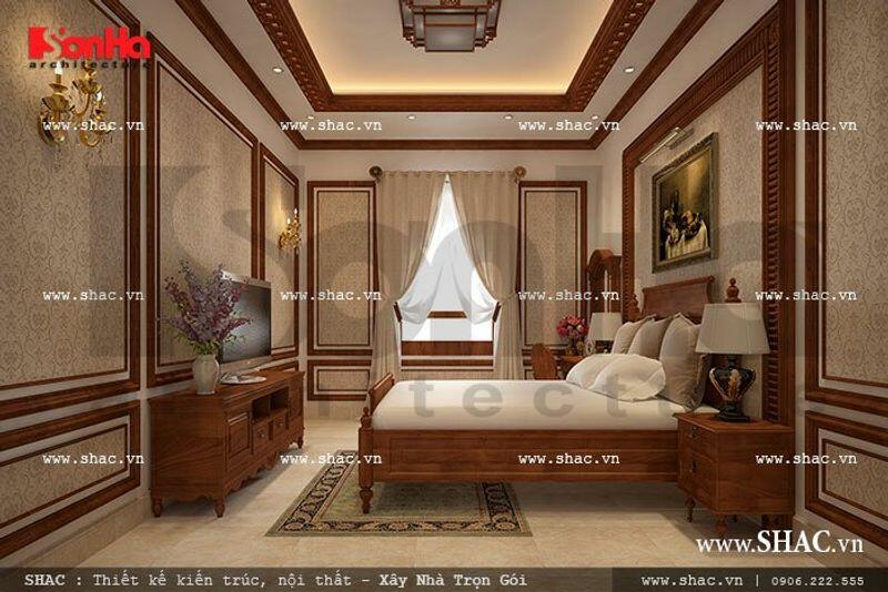 Nhà biệt thự 2 tầng 4 phòng ngủ