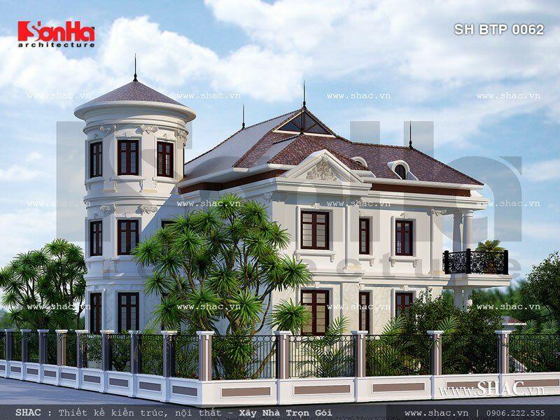 Nhà biệt thự 2 tầng 4 phòng ngủ