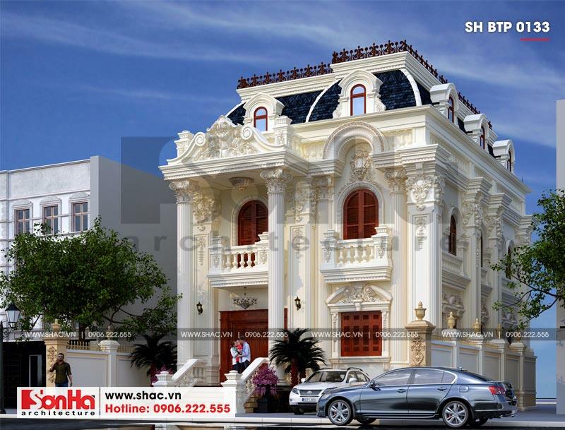 biệt thự mini 2 tầng 3 phòng ngủ