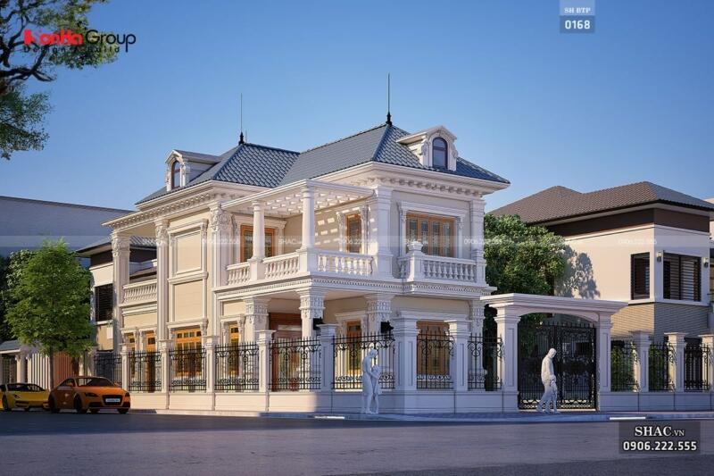 biệt thự 2 tầng 3 phòng ngủ