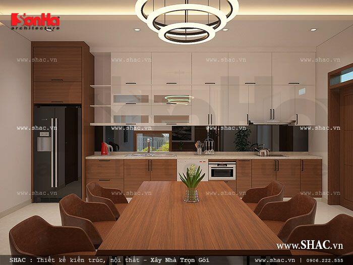 mẫu thiết kế biệt thự 2 tầng 3 phòng ngủ