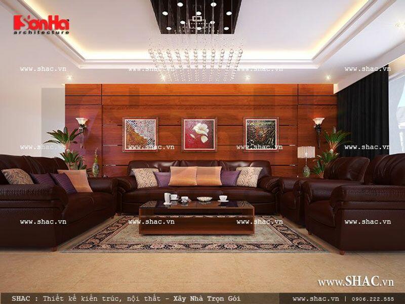 Nhà 2 tầng 4 phòng ngủ 1 phòng thờ