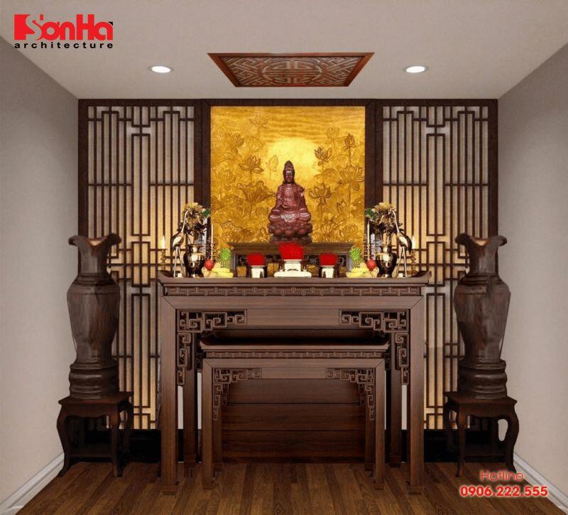 Nhà 2 tầng đặt bàn thờ ở đâu