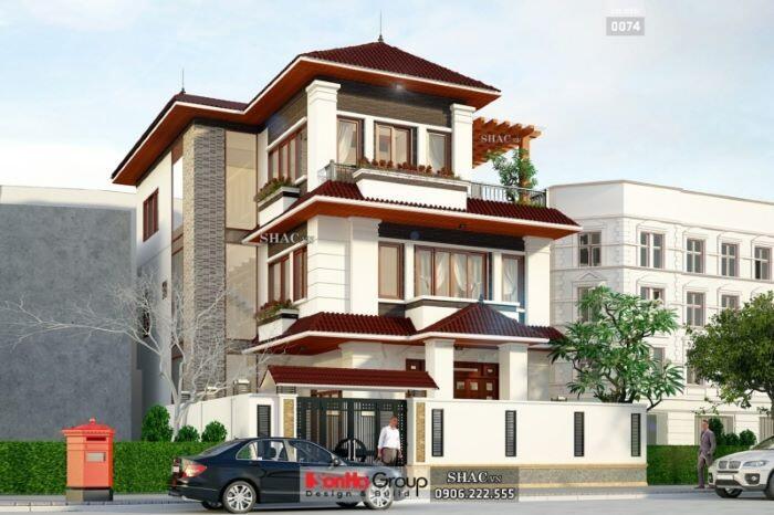 thiết kế biệt thự chữ L đẹp thiết kế biệt thự chữ L đẹp