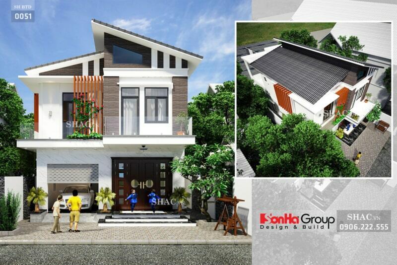 Biệt thự 2 tầng 300m2