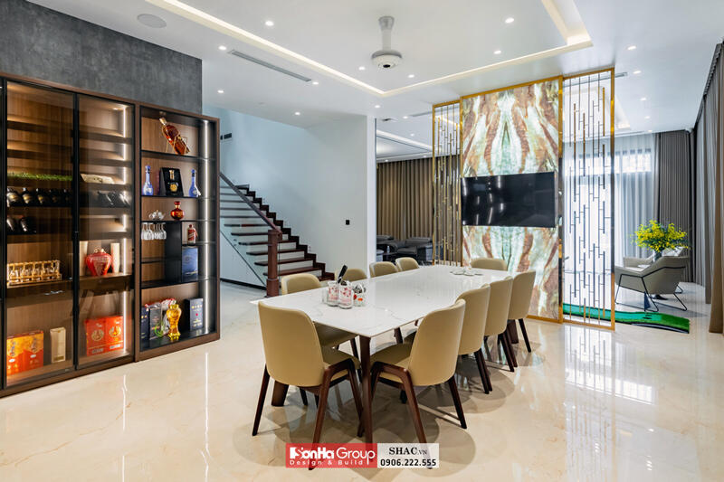 Thiết kế biệt thự đẹp 3 tầng