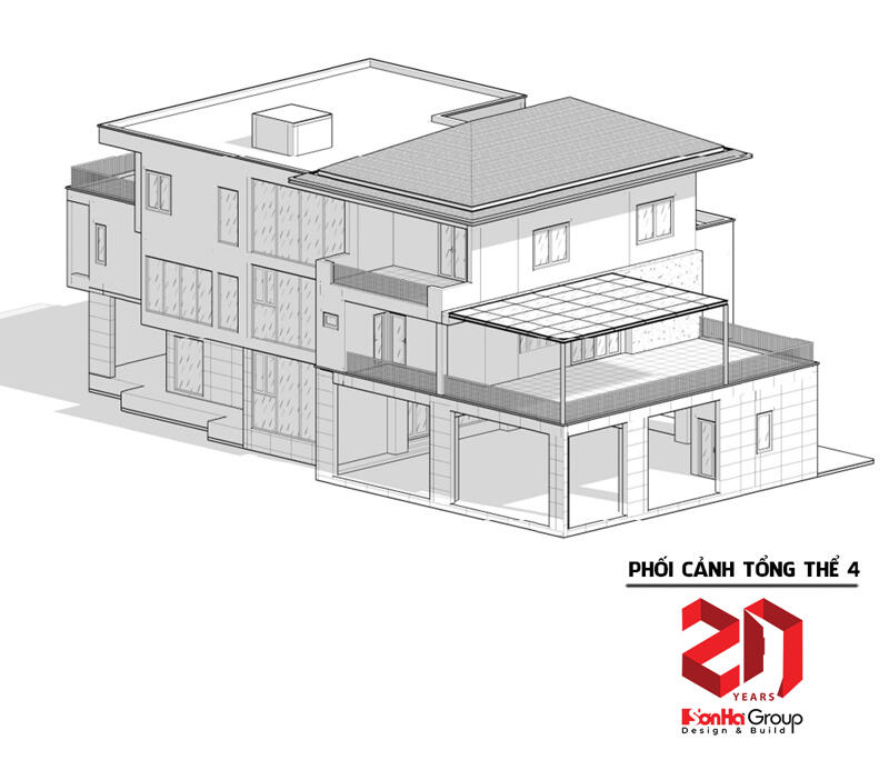 Biệt thự hiện đại Hải Phòng đẹp