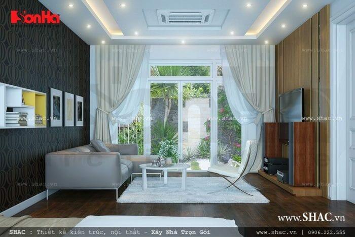 biệt thự 2 tầng 4 phòng ngủ