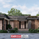 Mẫu biệt thự hiện đại đẹp 2 tầng