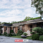 Mẫu biệt thự hiện đại 2 tầng