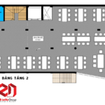 Thiết kế nhà hàng 5 tầng