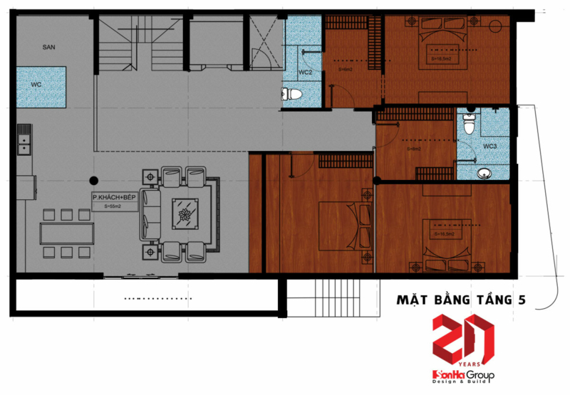 Thiết kế nhà hàng hiện đại
