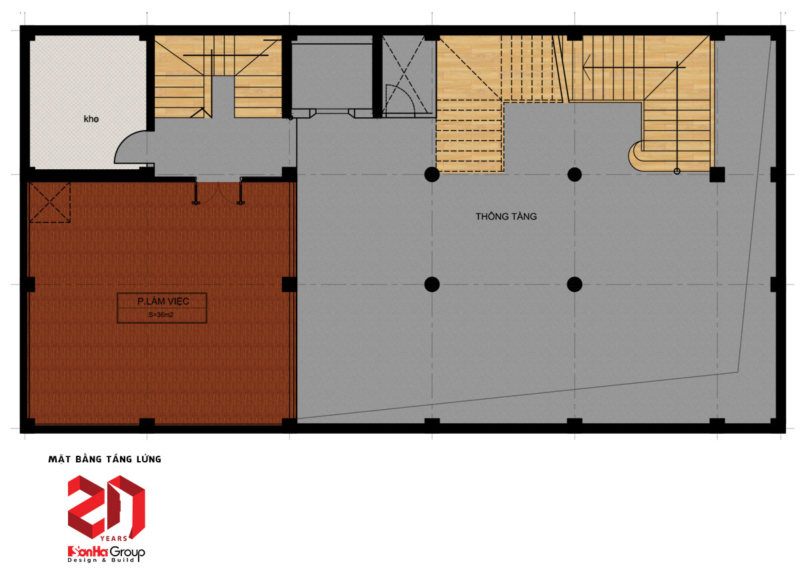 Thiết kế nhà hàng ấn tượng