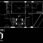 Thiết kế văn phòng 4 tầng