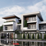 Thiết kế biệt thự 3 tầng hiện đại 500m2 tại Hải Phòng - SH BTD 0092 30