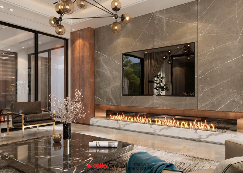 Thiết kế biệt thự hiện đại đẹp 2 tầng tại Tây Ninh - SH BTD 0096 6