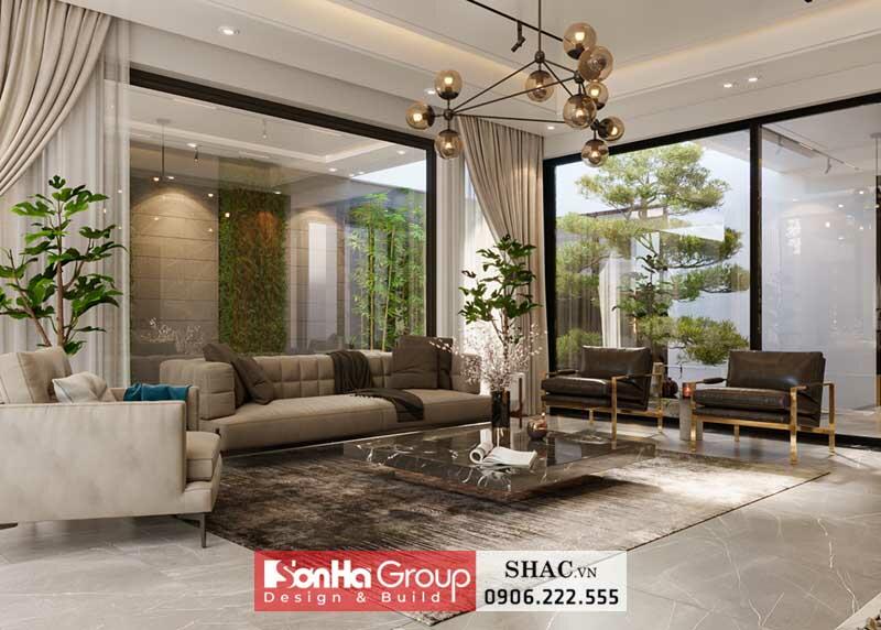 Thiết kế biệt thự hiện đại 2 tầng 1 tum 280m2 tại Sài Gòn - SH BTD 0093 74 Thiết kế biệt thự hiện đại 2 tầng 1 tum 280m2 tại Sài Gòn - SH BTD 0093 48