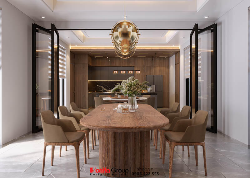 Thiết kế biệt thự hiện đại đẹp 2 tầng tại Tây Ninh - SH BTD 0096 10