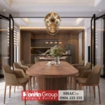 Thiết kế biệt thự hiện đại 2 tầng 1 tum 280m2 tại Sài Gòn - SH BTD 0093 21