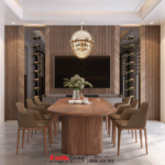 Thiết kế biệt thự hiện đại đẹp 2 tầng tại Tây Ninh - SH BTD 0096 45